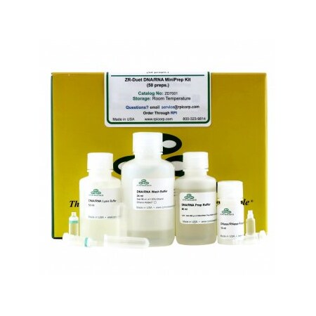 Zymo Research Quick-DNA/RNA MiniPrep Kit, 50 Preps ZD7001